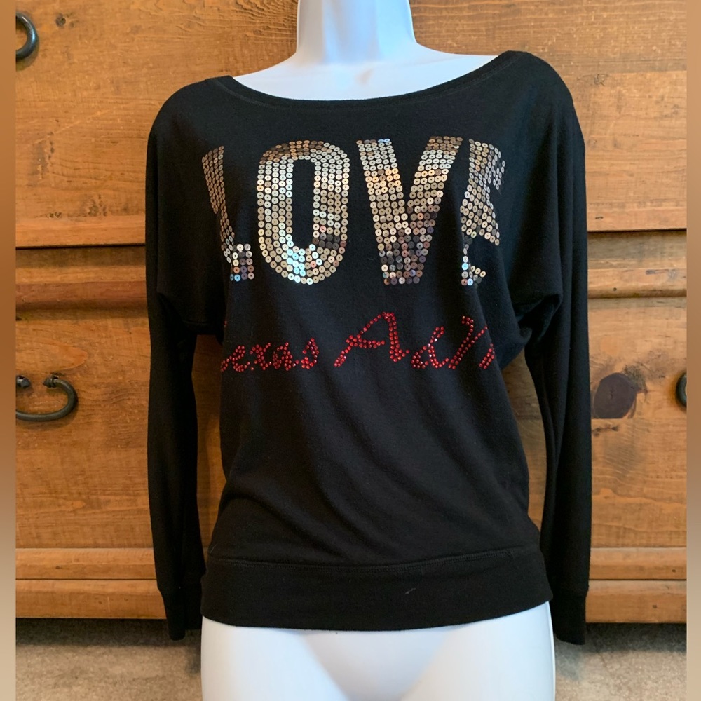 Texas A&M Gameday Couture long sleeve top. Size S.
